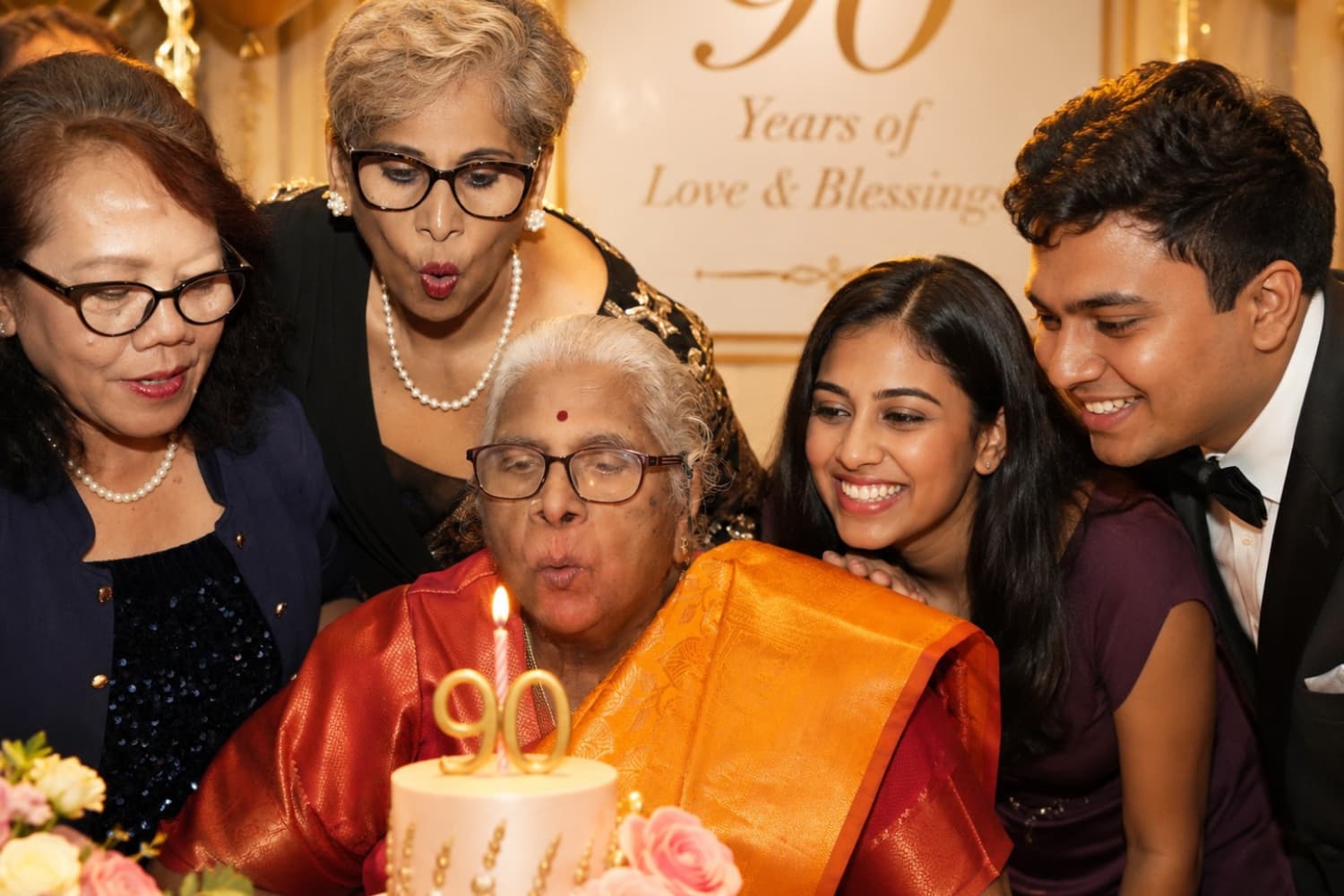 Milestone birthday celebration with family at Gajaa at 8, Bangsar